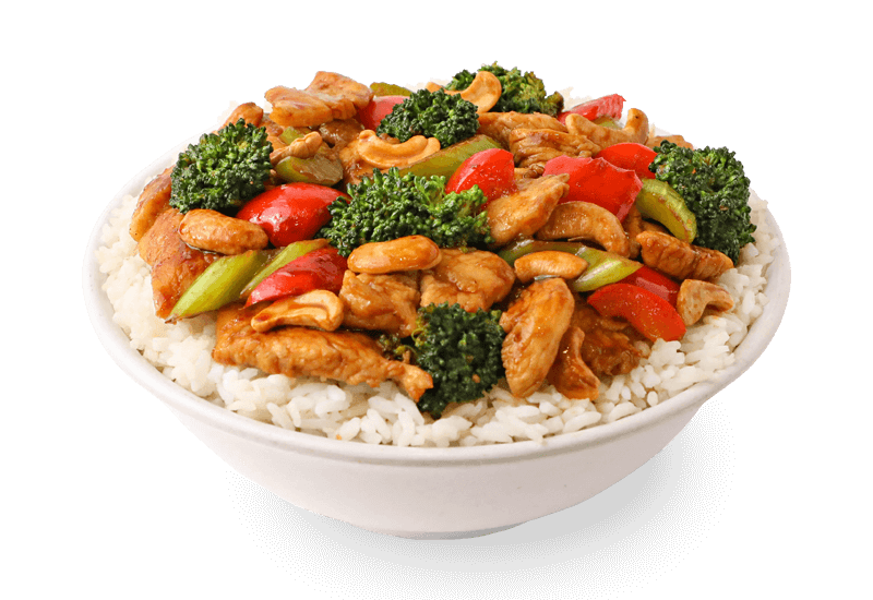 Cashew chicken entrees leeann chin