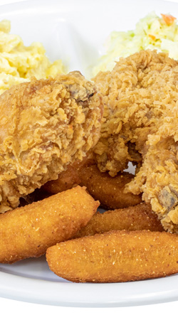 Order Dark Chicken Platter food online from Smithfield's Chicken 'N Bar-B-Q store, Wilmington on bringmethat.com