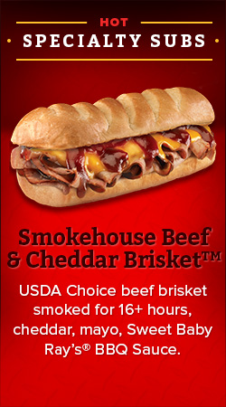 Order Smokehouse Beef & Cheddar food online from Firehouse Subs Walter Reed Road store, Fayetteville on bringmethat.com