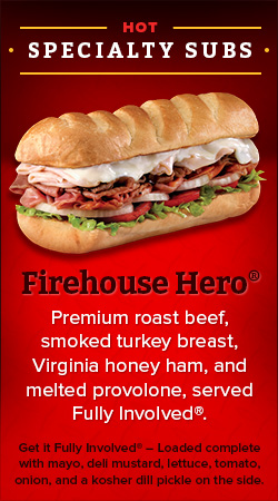 Order Firehouse Hero food online from Firehouse Subs Walter Reed Road store, Fayetteville on bringmethat.com
