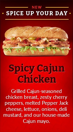 Order Spicy Cajun Chicken food online from Firehouse Subs Aberdeen store, Aberdeen on bringmethat.com