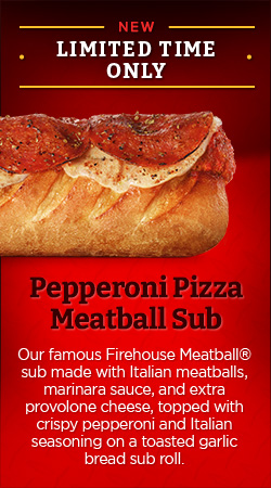 Order Pepperoni Pizza Meatball Sub food online from Firehouse Subs Aberdeen store, Aberdeen on bringmethat.com