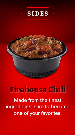 Order Firehouse Chili (Cup) food online from Firehouse Subs Aberdeen store, Aberdeen on bringmethat.com
