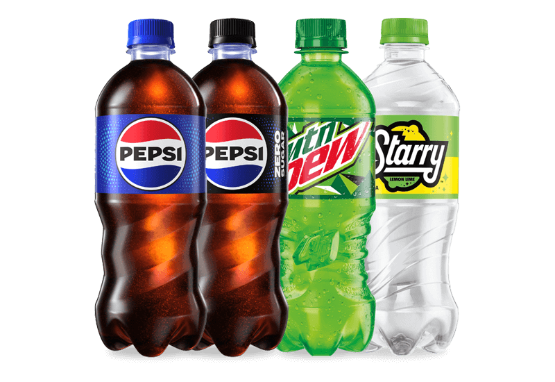 20 OZ Bottled Pepsi Products