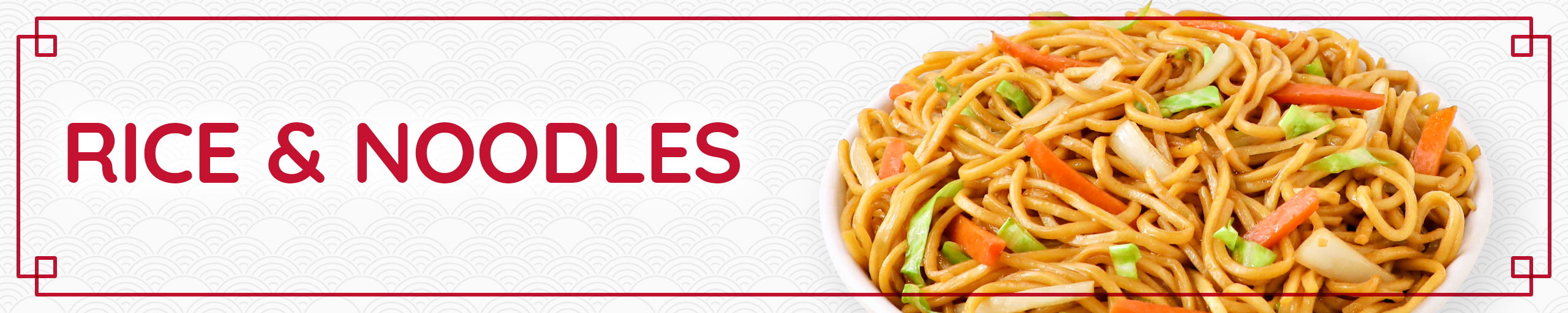 Rice & Noodles web banner